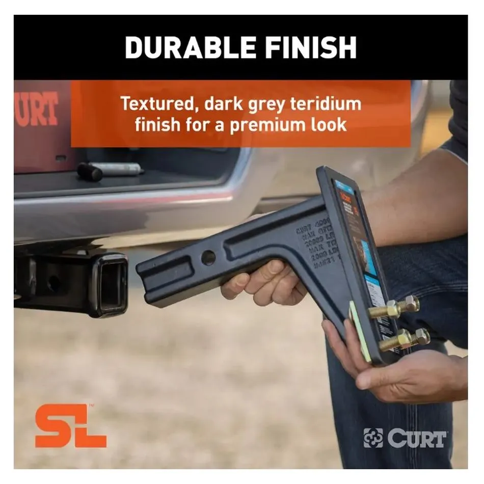 2 ADJUSTABLE SHANK PINTLE